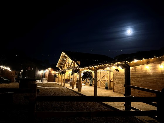 Eden Wedding Venue in the Evening